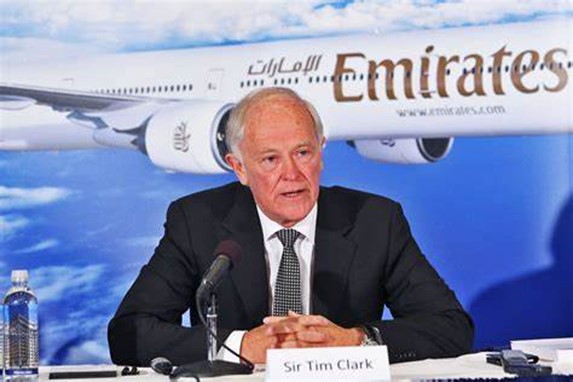 Emirates President Tim Clark