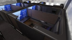 First Class seat. (Image: ANA)