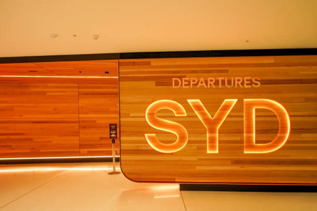 Sydney Airport Departure