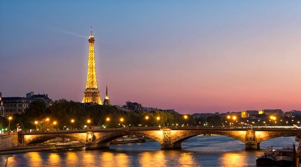 Paris at night