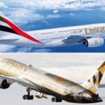 Emirates and Etihad UAE Airlines