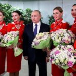 Putin Surrounds Himself With Flight Attendants As War On Ukraine Rages On