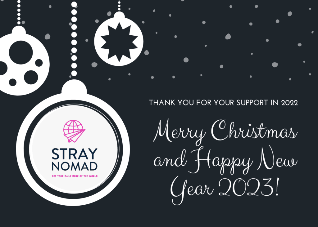 Happy Holidays and thank you for your support in 2022!