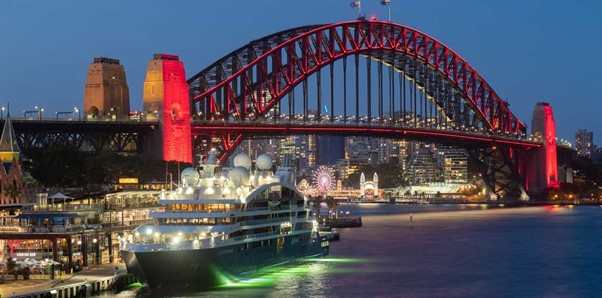 Ponant Le Lapérouse Sails Into Sydney After 3 Years