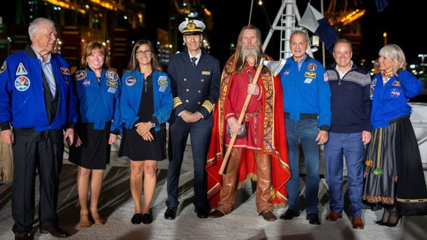 Viking Names Its Newest Ship “Neptune” In Los Angeles