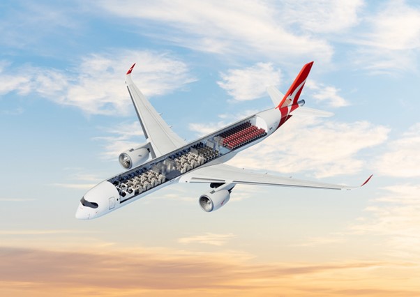 Qantas Unveils ‘Project Sunrise’ First And Business Class On A350s