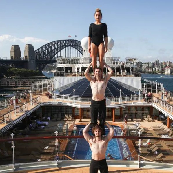 Cunard Presents Circa Circus On Board Queen Elizabeth 23-24 Season