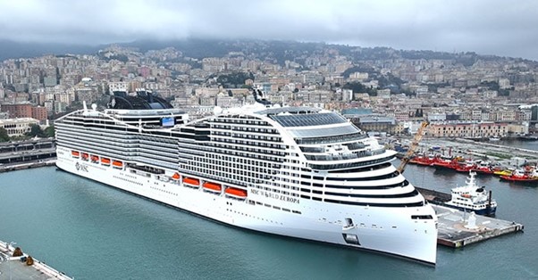 MSC World Europa Starts Sailing In The Mediterranean