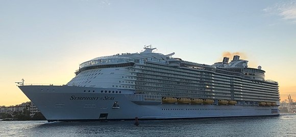 Symphony of the Seas Sets Atlantic Crossing Guest Record
