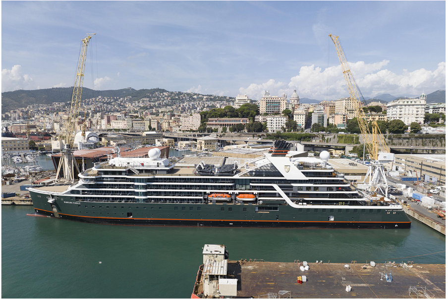 Seabourn Takes Delivery of Second Expedition Ship