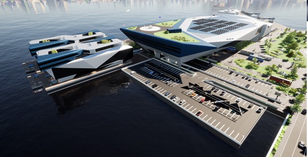 First Floating Cruise Terminal For Sustainable Port Expansion Unveiled
