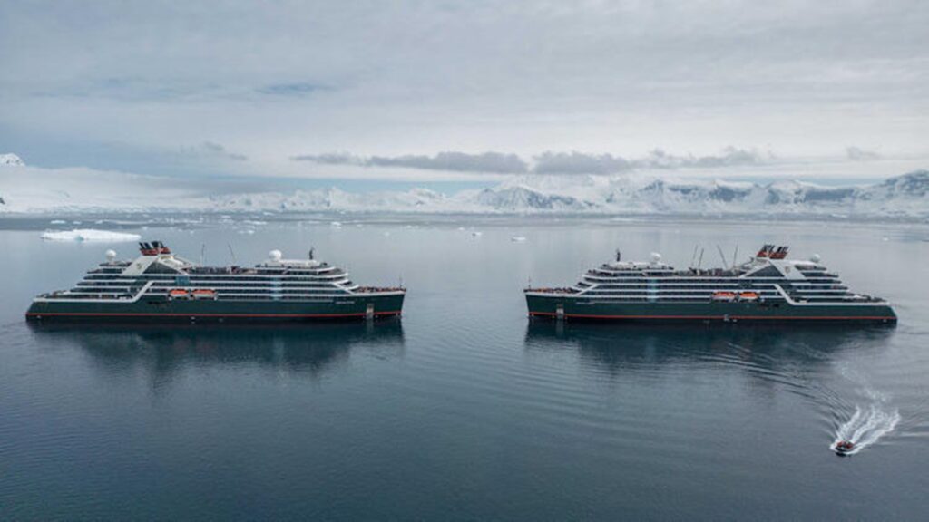 Seabourn Made History When Two of its Ships Met in Antarctica