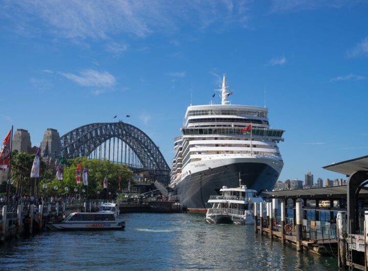 Cunard Queen Elizabeth Docks at Freemantle to Kick Off the Australian Season