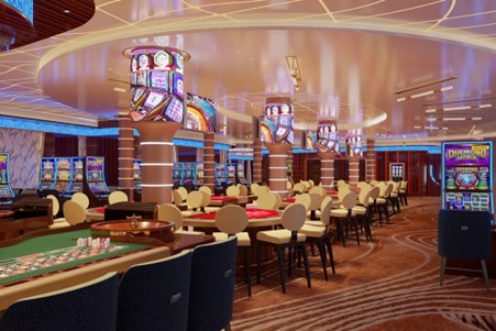 Princess Cruises Unveils Largest Casino on New Sun Princess