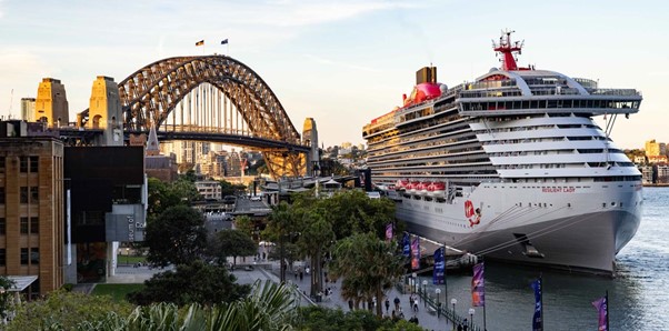 Virgin Voyages’ Resilient Lady Makes Her Grand Entrance in Sydney