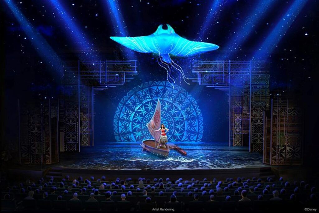 Disney Cruise Line unveils “Disney The Tale of Moana” coming to the Disney Treasure