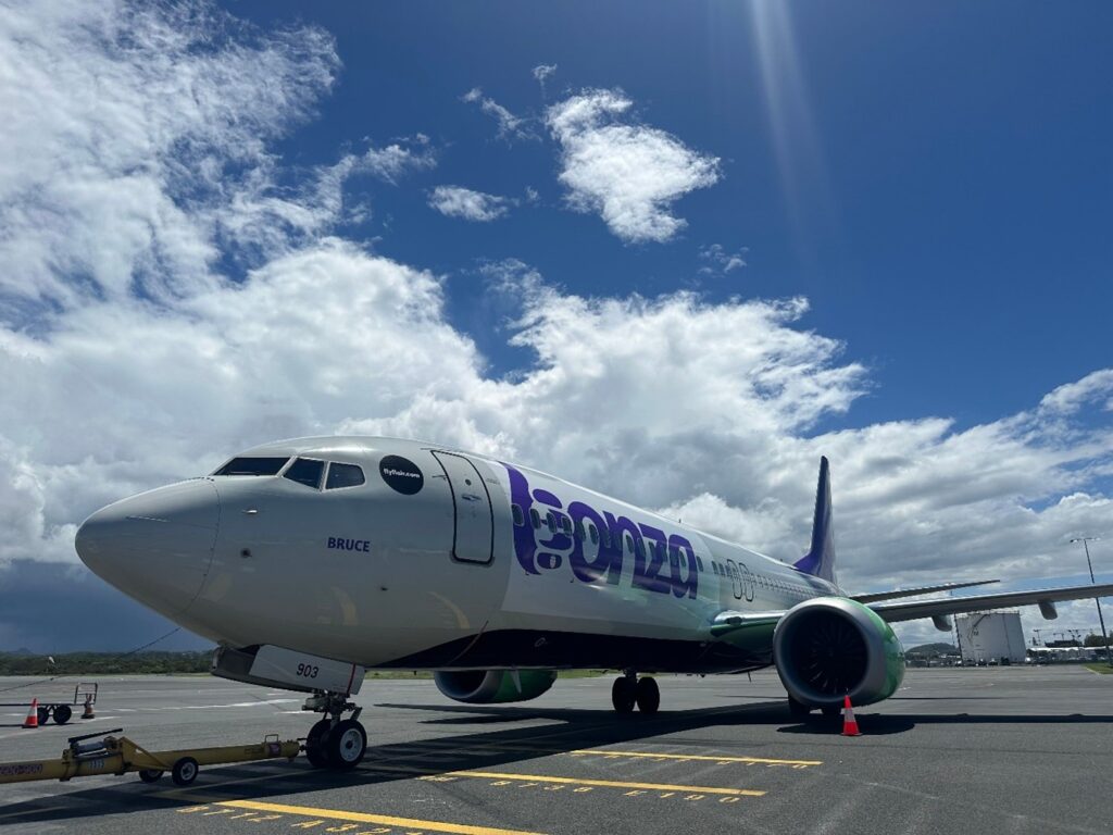 Bonza Airlines Welcomes “Bruce” to Its Fleet