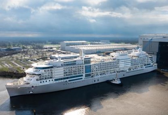 Silversea’s Silver Ray Float Out Marks Major Milestone in Ship’s Construction