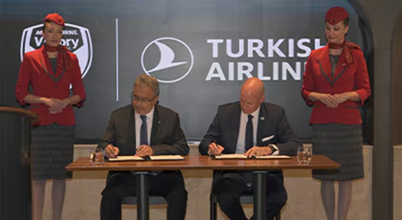 Turkish Airlines Becomes Melbourne Victory's New Principal Partner