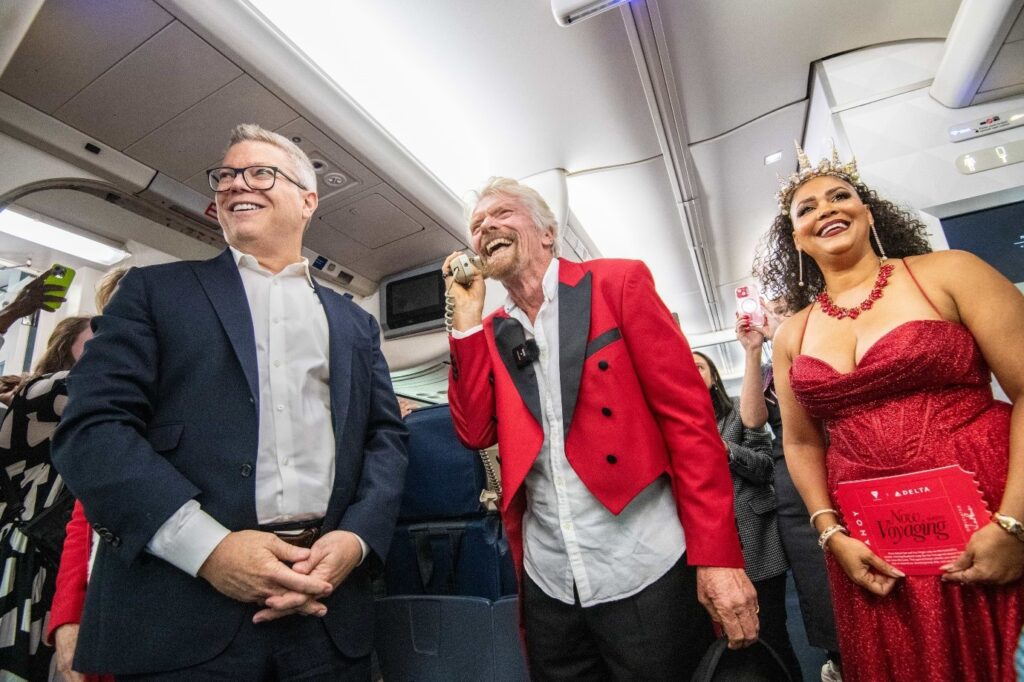 Virgin Voyages Surprises Delta Flight Passengers with Free Cruise Vacation