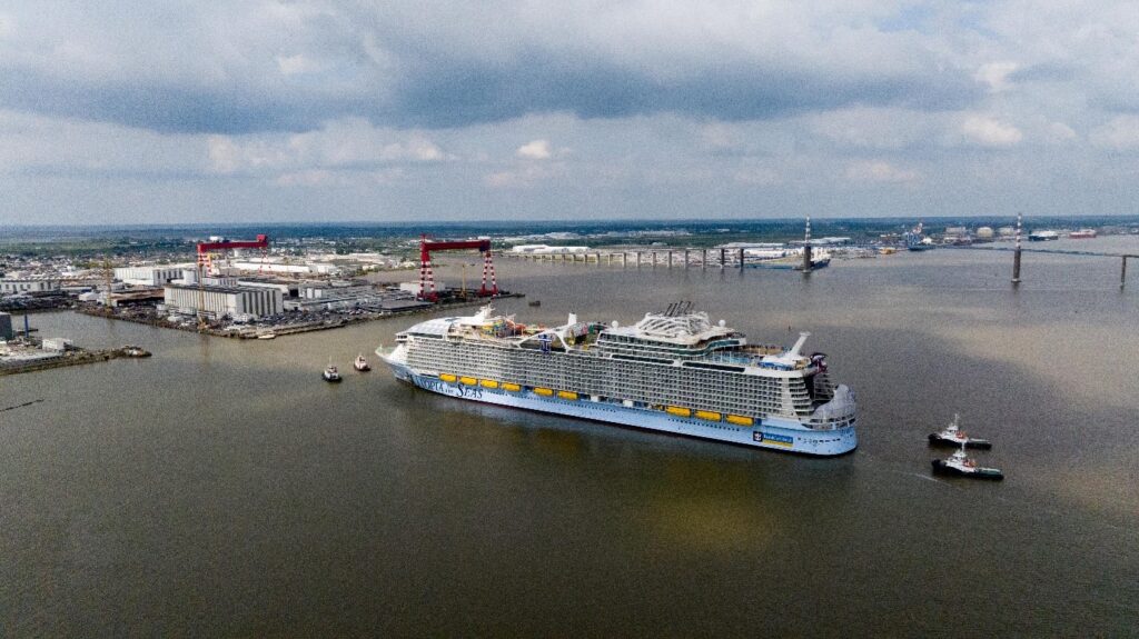 Utopia of the Seas’ First Sea Trials Before Florida Launch