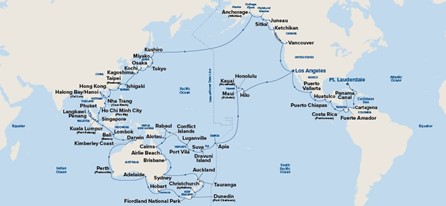 Princess Cruises’ Unveils 129-Day World Cruise Grand Circle Pacific Voyage