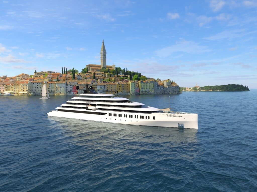 Emerald Kaia: Scenic Group’s Next-Generation Superyacht Begins Its Journey