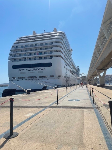 Wheels on Deck: My Mediterranean Adventure with MSC Orchestra