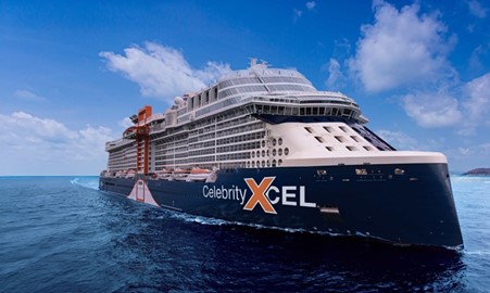 Celebrity Cruises Takes Delivery of Celebrity Xcel and Reveals Sixth Edge Series Ship