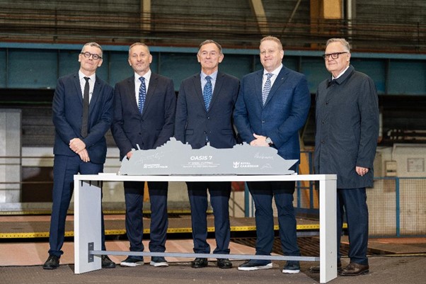 It’s Official: Royal Caribbean’s Seventh Oasis Class Ship Begins Construction