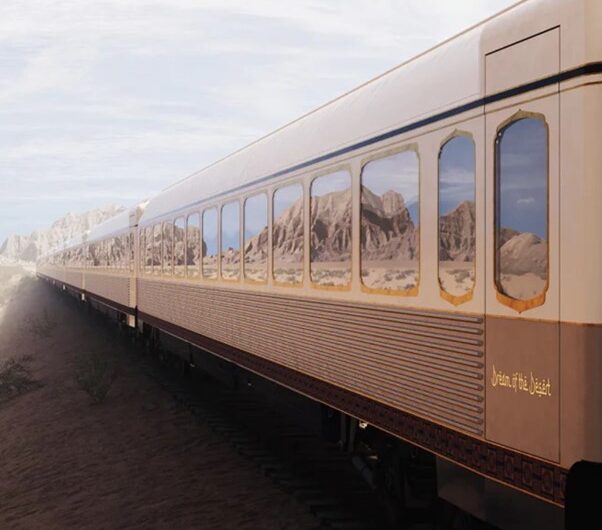 Dream of the Desert: The World’s Most Beautiful Luxury Train Set to Cross Saudi Arabia