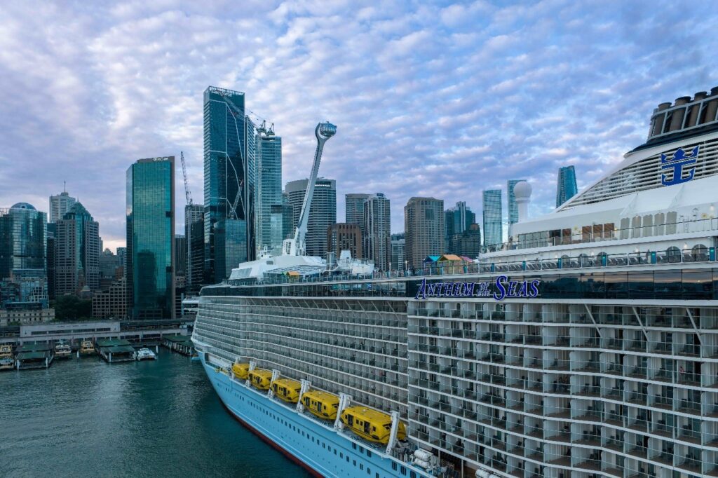 Anthem of the Seas Makes Spectacular Sydney Debut, Kicking Off a Landmark Summer for Royal Caribbean