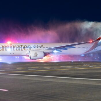 Emirates A350 Debuts in Adelaide with New Premium Economy, Boosting Connectivity and Comfort to Dubai