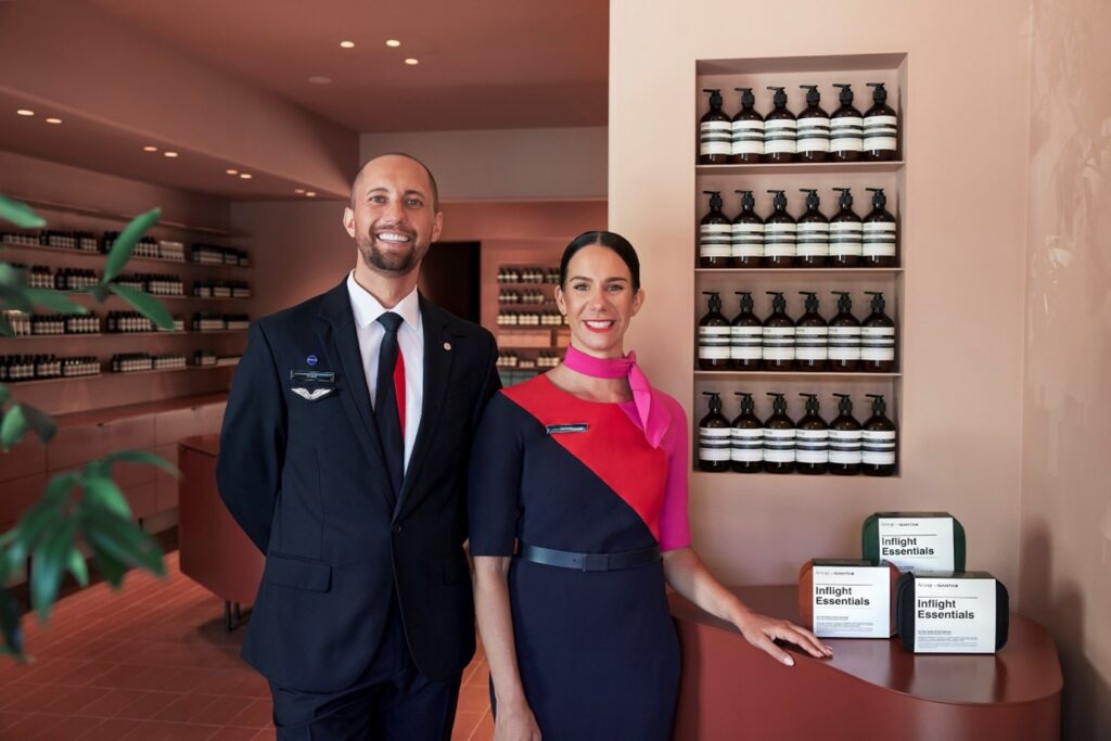 Qantas Elevates A380 First Class with New Fine Dining, Aesop Amenity Kits and Bollinger Champagne