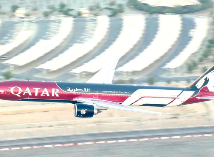 Qatar Airways’ New Formula 1 Livery Takes Off: Swizz Beatz–Designed Boeing 777 Tours the World After Qatar Grand Prix Debut