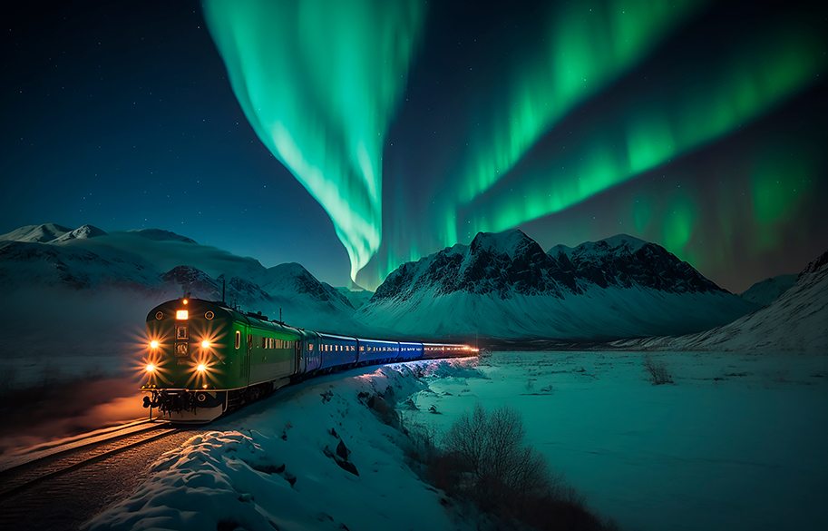 By Train Beyond the Arctic Circle: Norway’s Nordland Line and the Search for the Northern Lights