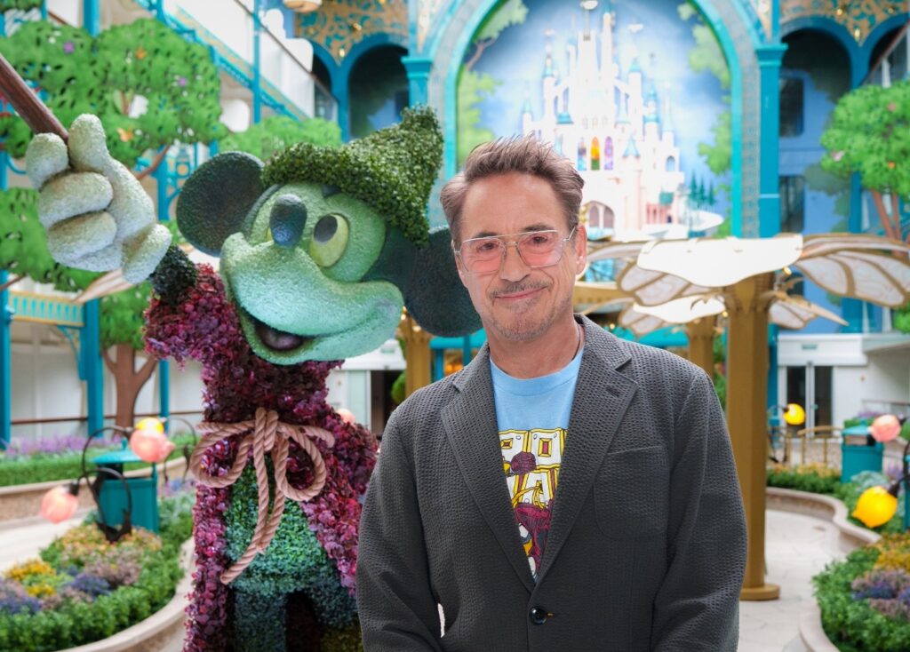 Robert Downey Jr. Named Godparent of Disney Adventure: Iron Man to Christen Disney's Largest Ship in Singapore