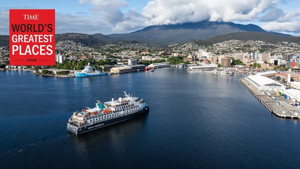 Aurora Expeditions’ Douglas Mawson Named One of TIME’s World’s Greatest Places 2026