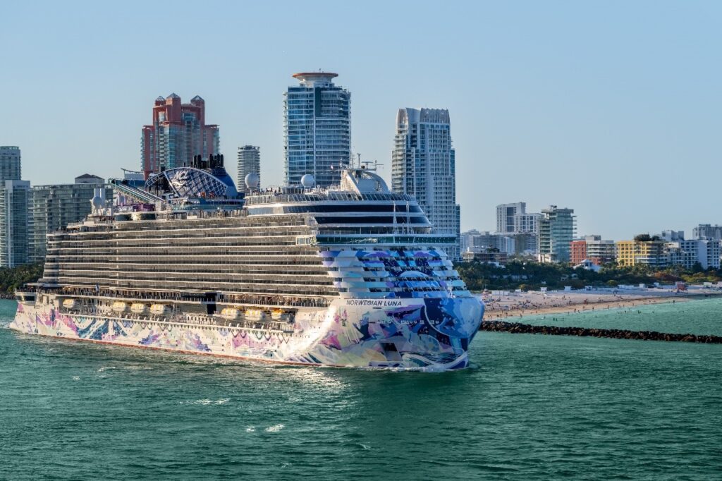 Norwegian Luna Debuts in Miami With Caribbean Sailings, Family Fun and NCL’s Longest Slide at Sea