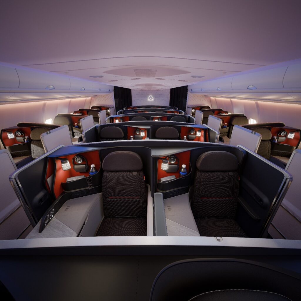 Delta Unveils Next-Gen Delta One Suites For A350 & A330
