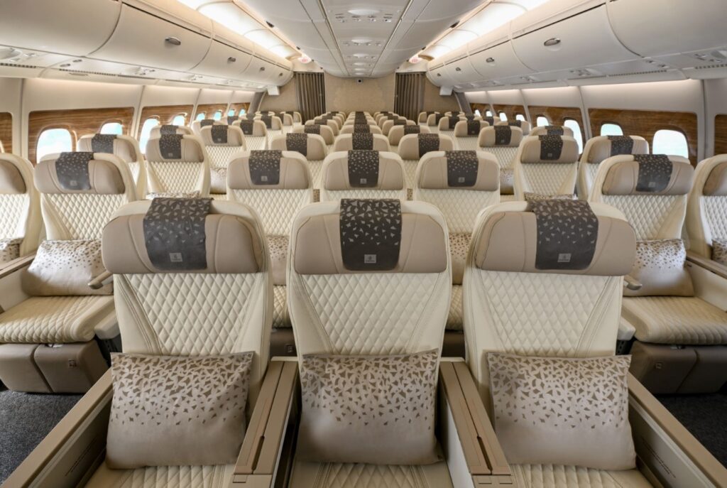 Emirates Debuts Retrofitted A380 with Upper-Deck Premium Economy
