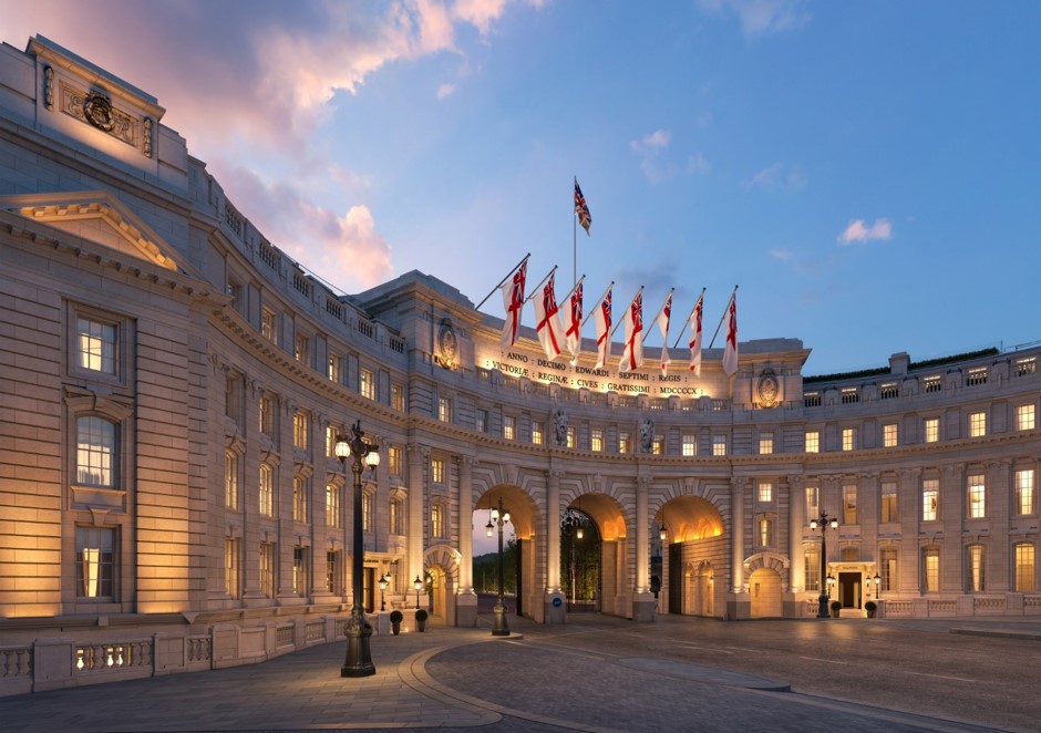 Waldorf Astoria London - Admiralty Arch Opens for Reservations Ahead of Autumn Debut