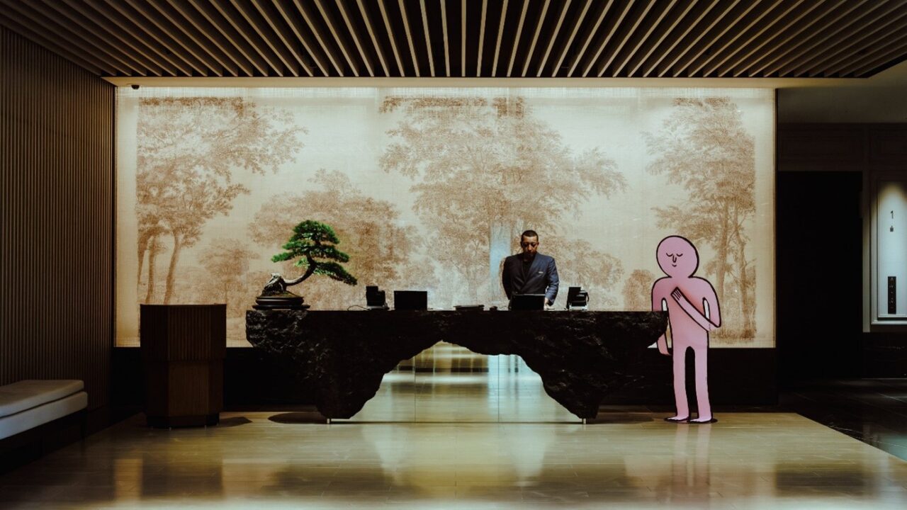 Janu Tokyo Hosts Jean Jullien’s Playful Paper People