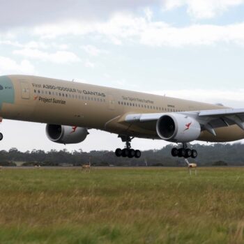 Qantas Project Sunrise Makes History on the Melbourne Runway