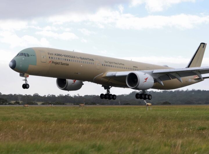 Qantas Project Sunrise Makes History on the Melbourne Runway