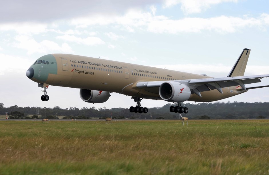 Qantas Project Sunrise Makes History on the Melbourne Runway